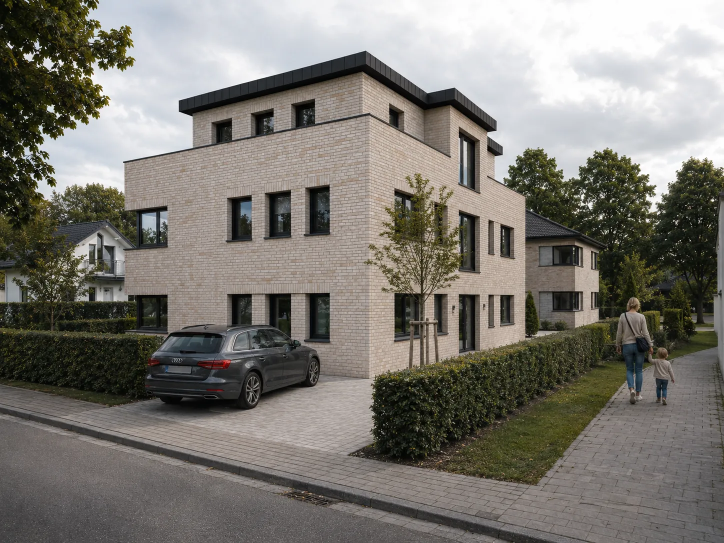 Projektentwicklung Mehrfamilienhaus und Doppelhaus